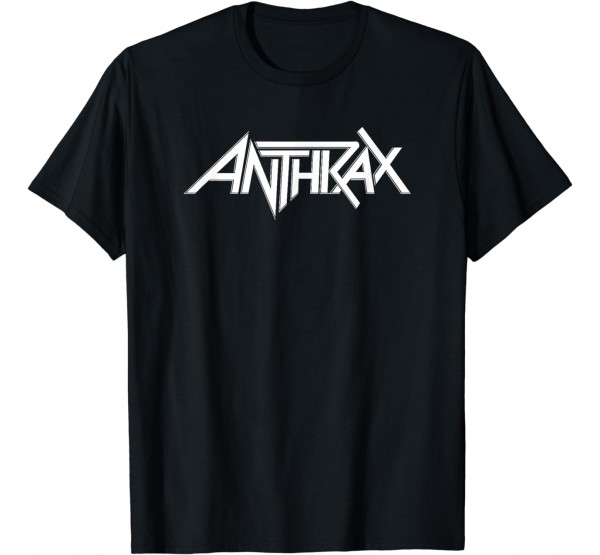 Anthrax White Logo T-Shirt Anthrax White Logo T-Shirt